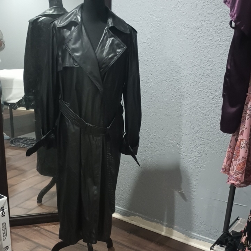 Zara Black Trench Coat